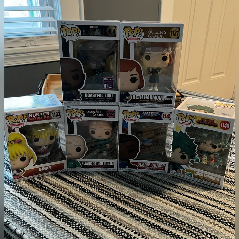 NIB: FUNKO: #2 BUNDLE OF 6